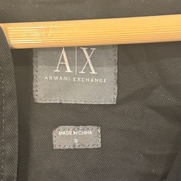 A/X Armani Exchange Dark Bomber Jacket - Picture 2 of 10